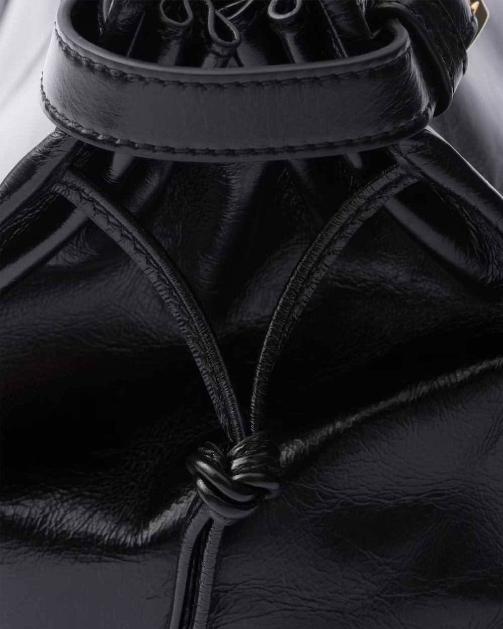 Large leather handbag